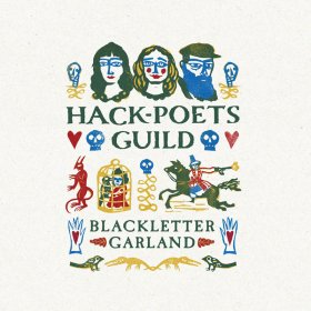 Hack-Poets Guild - Blackletter Garland (Blue Swirl) [Vinyl, 2LP]