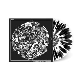 Sect - Plagues Upon Plagues (Black & White Splatter) [Vinyl, LP]