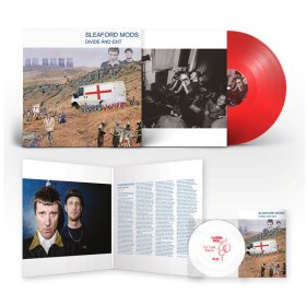 Sleaford Mods - Divide And Exit (Transparent Red)(Plus Flexi) [Vinyl, LP]